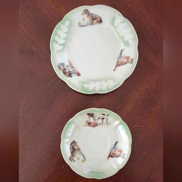Vintage Plates (dogs/cats) - Picture 2 of 16
